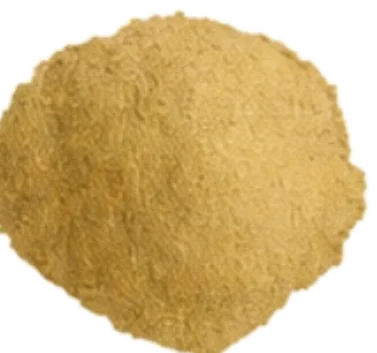 Heap of OneRoot de-oiled rice bran